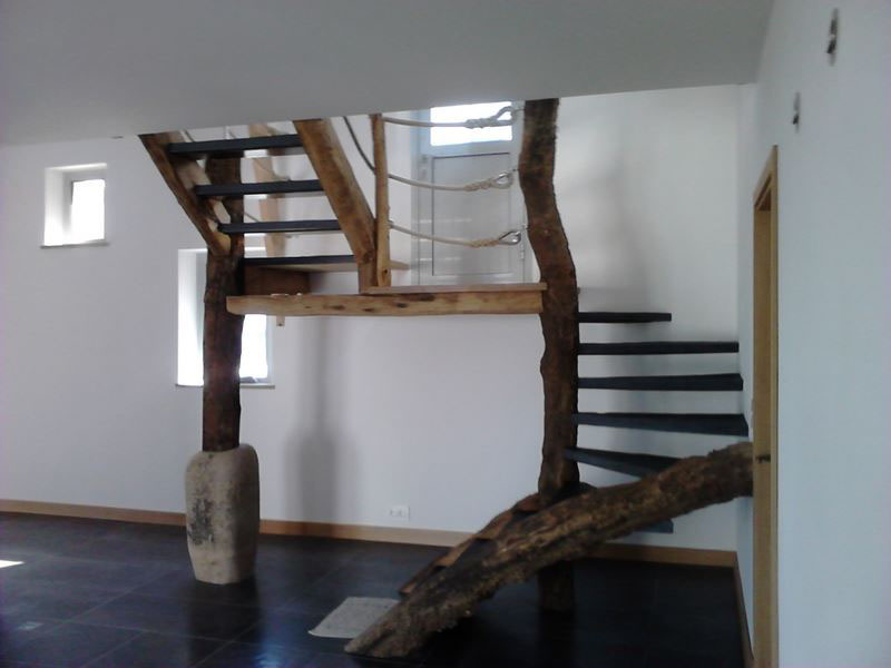 fabrication escalier en bois